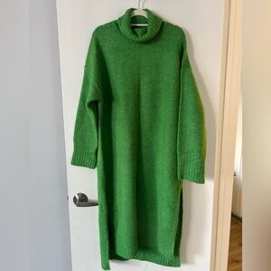 Anthropologie Daily Practice Turtleneck Knit Sweater Dress